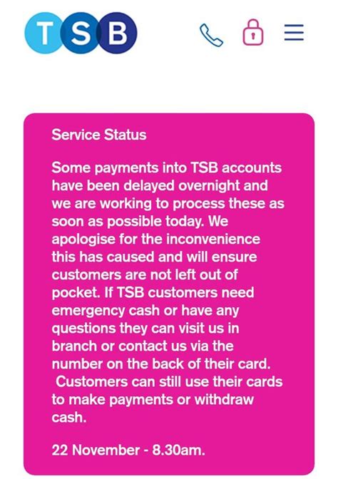 tsb claim money back.